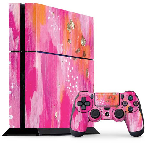Etta Vee Gold Dust PS4 Console and Controller Bundle Skin